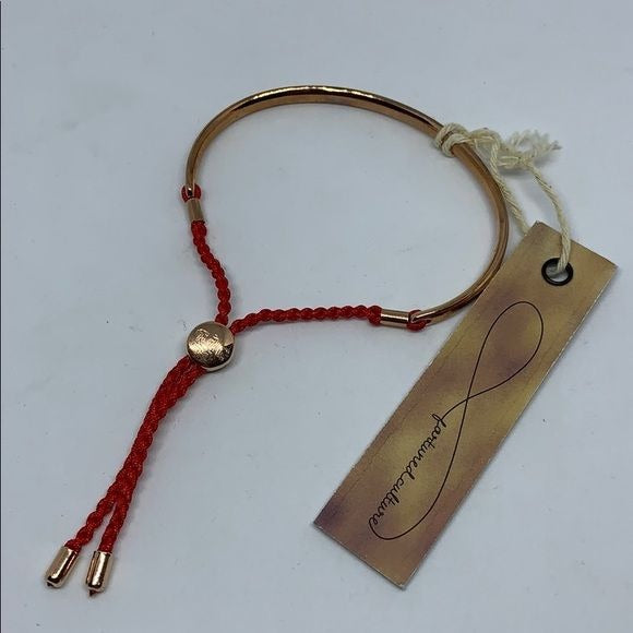 Fortuned Culture Rose Gold and Red Love Bracelet