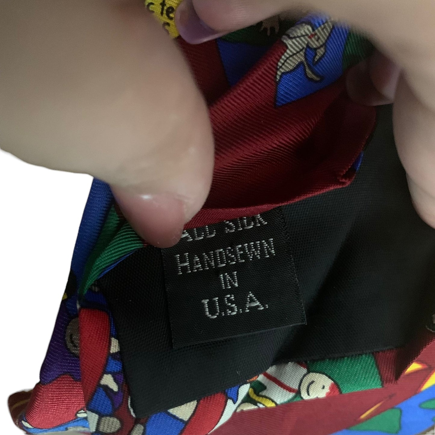 Character Counts Respect Silk Tie Maroon Red 3.75 in Handsewn Necktie