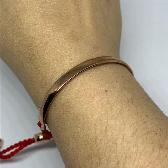 Fortuned Culture Rose Gold and Red Love Bracelet