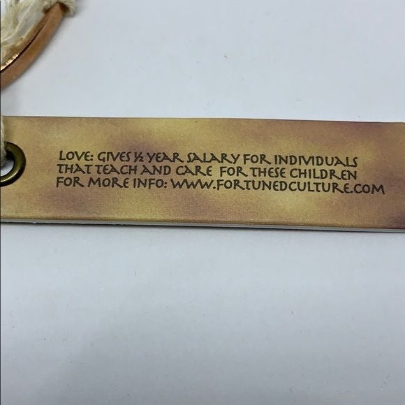 Fortuned Culture Rose Gold and Red Love Bracelet