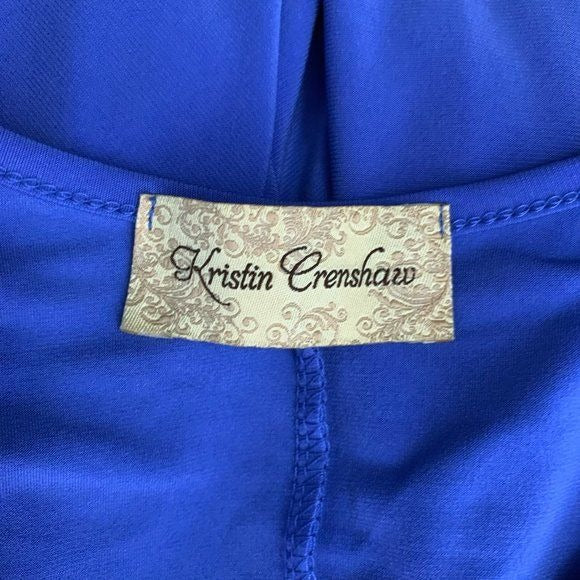 Kristin Crenshaw Handkerchief Hem Tunic Top