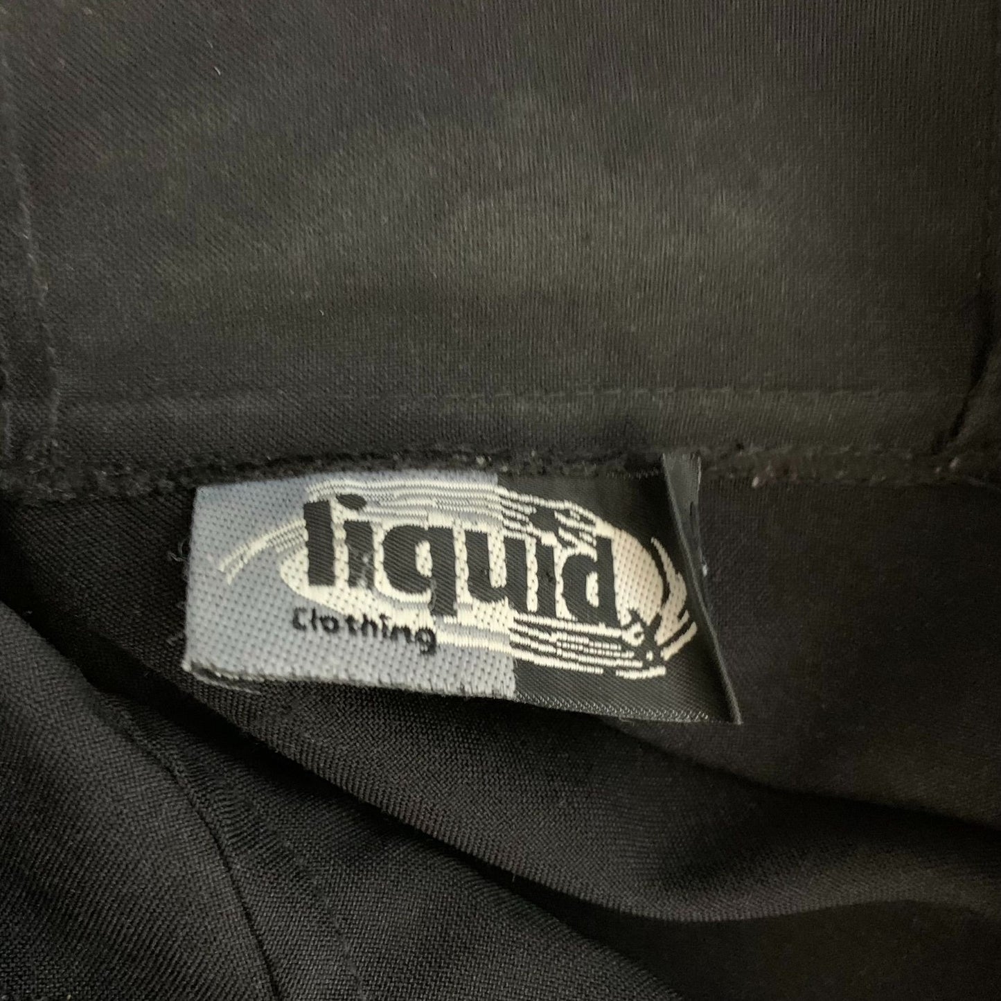 Vintage 90s Full Zip Lightweight Jacket XL Black Hood Kangaroo Pocket Unlined