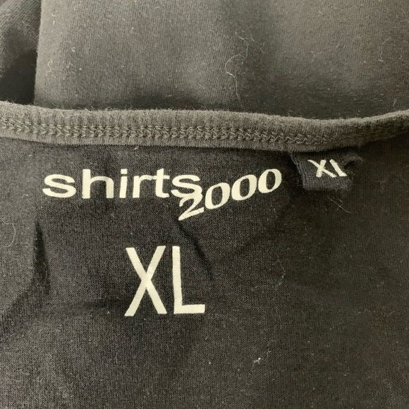 Shirts 2000 Will Smith Dog Tank Top XL Black Muscle Shirt Sleeveless Graphic