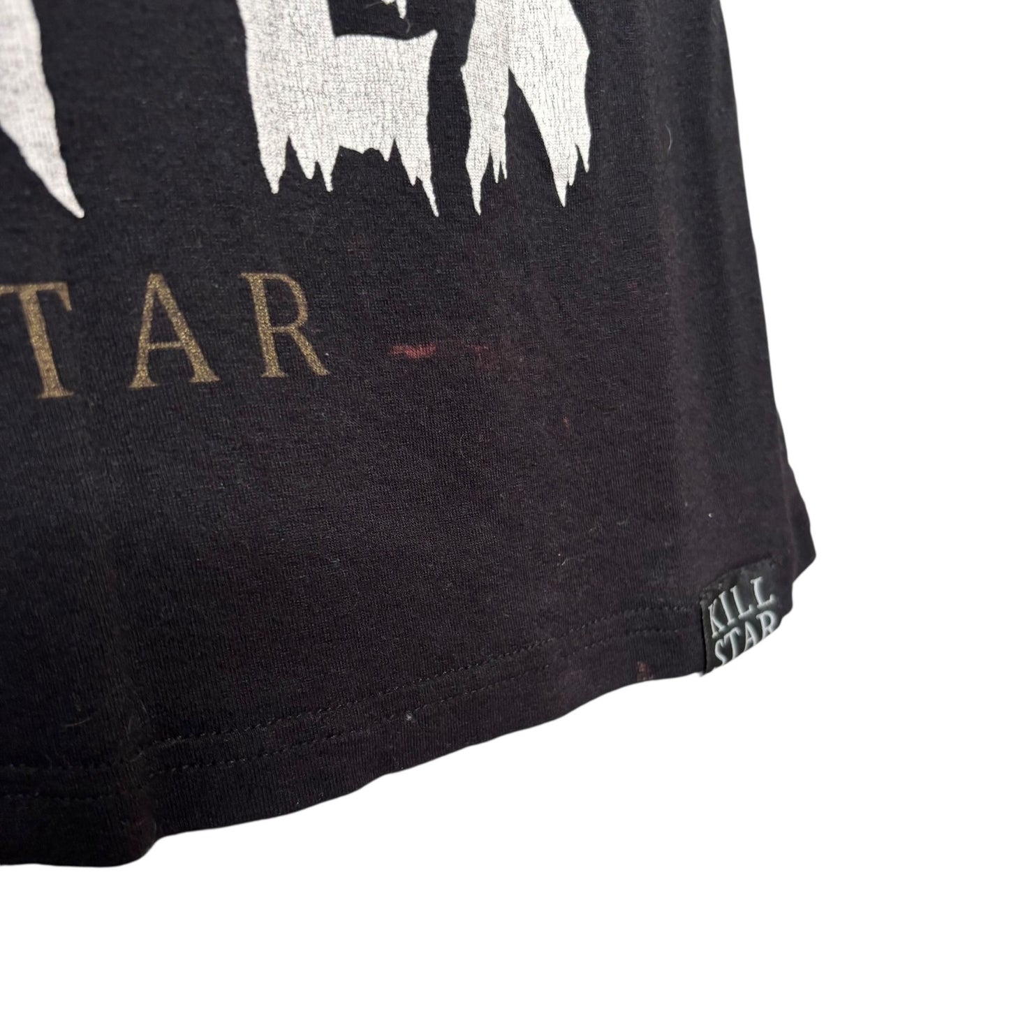 Killstar Hex Your Ex Occult Luxury Sleeveless Graphic Tank Top Medium Black