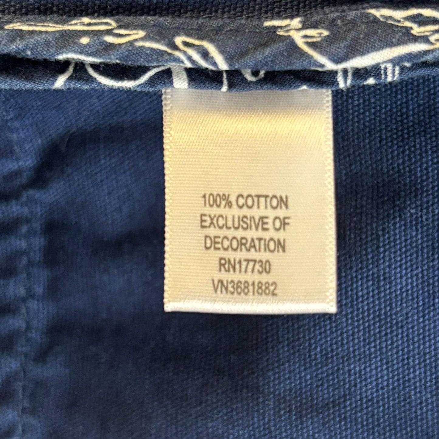 Libertine For Target Jacket Size XS Navy Blue Cotton Buttons Pockets Unlined