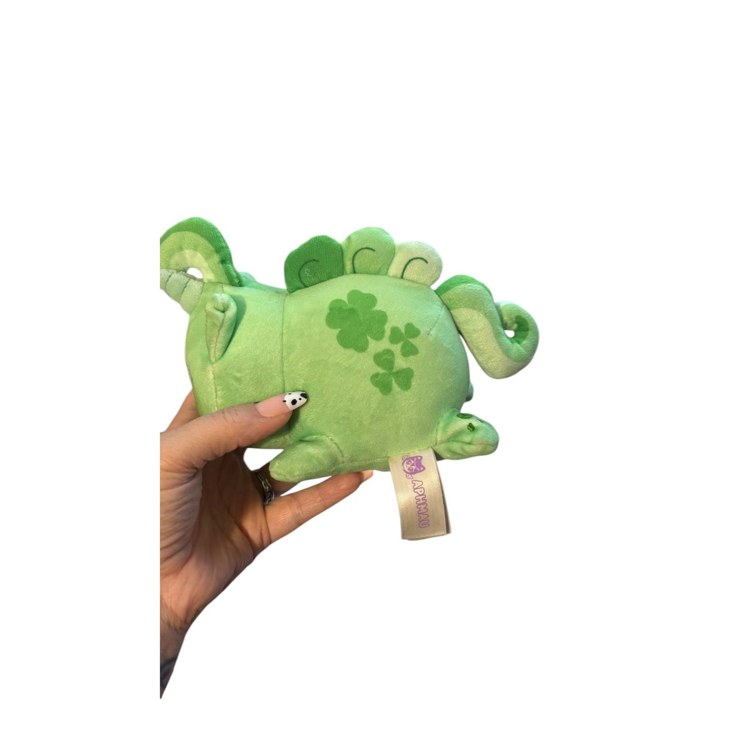 Aphmau MeeMeows Plush Green Unicorn Cat Stuffed Toy Limited Edition 6 in