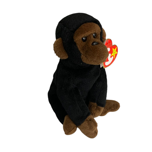 Congo the Gorilla Retired TY Beanie Baby 1996 PE Pellets Monkey Excellent Cond