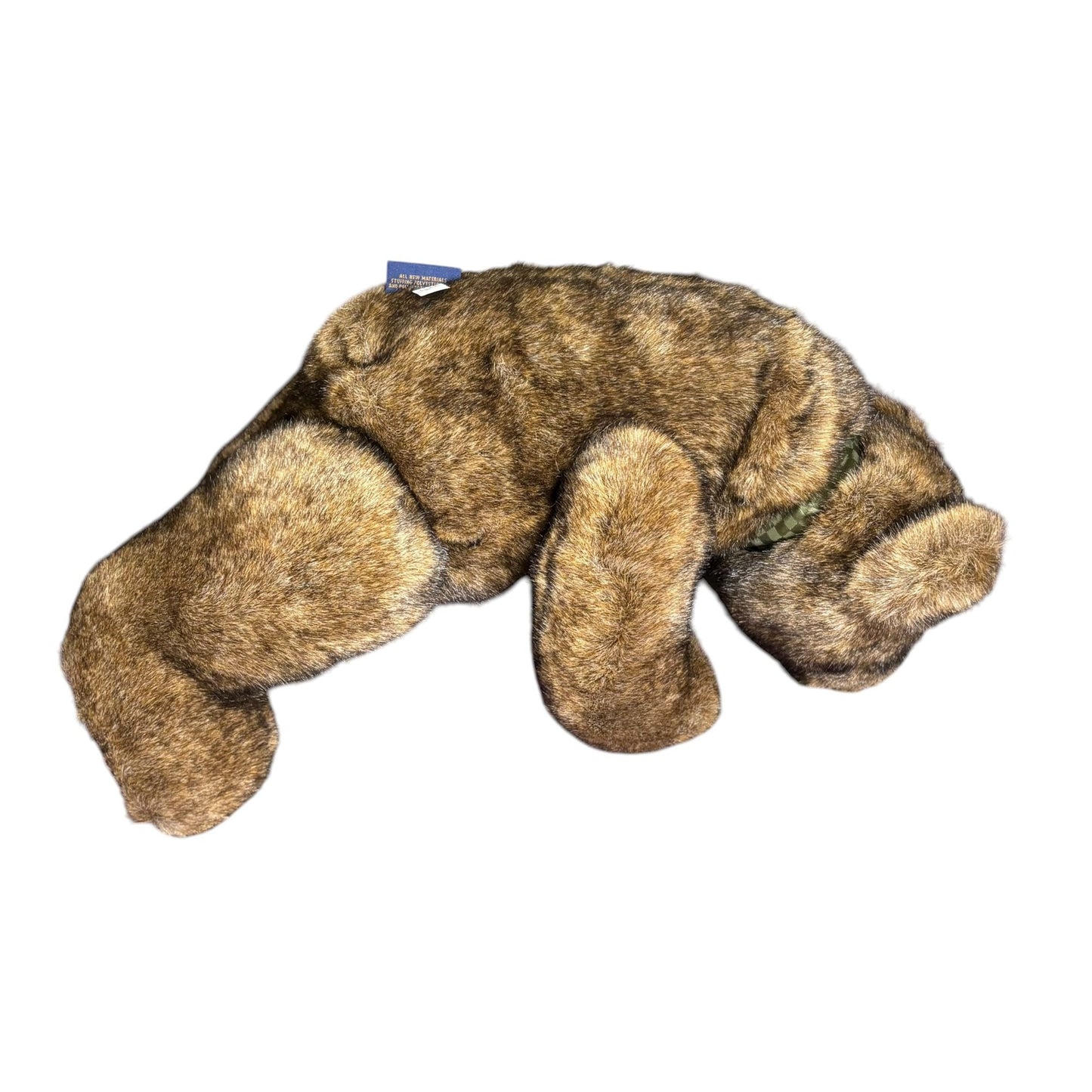 Vintage 2004 Boyds Collection Ltd Brown Teddy Bear Fully Jointed Head Down