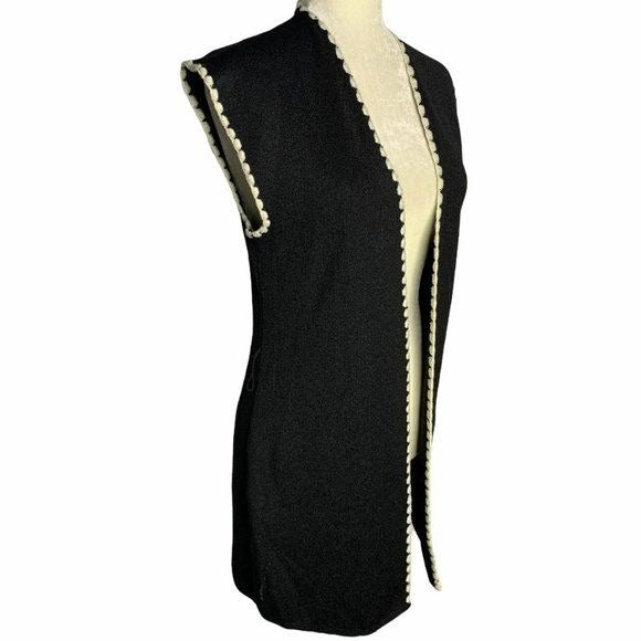 Vintage 60s Marbella Cardigan Sweater Vest