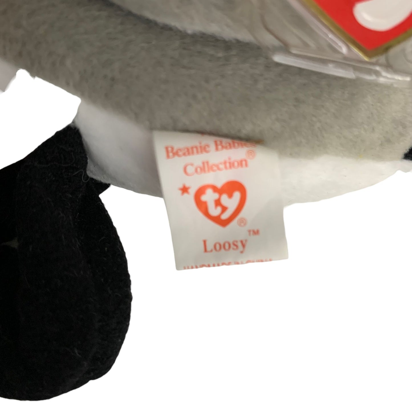 Loosy the Goose Bird Retired TY Beanie Baby 1998 PE Pellets Excellent Cond