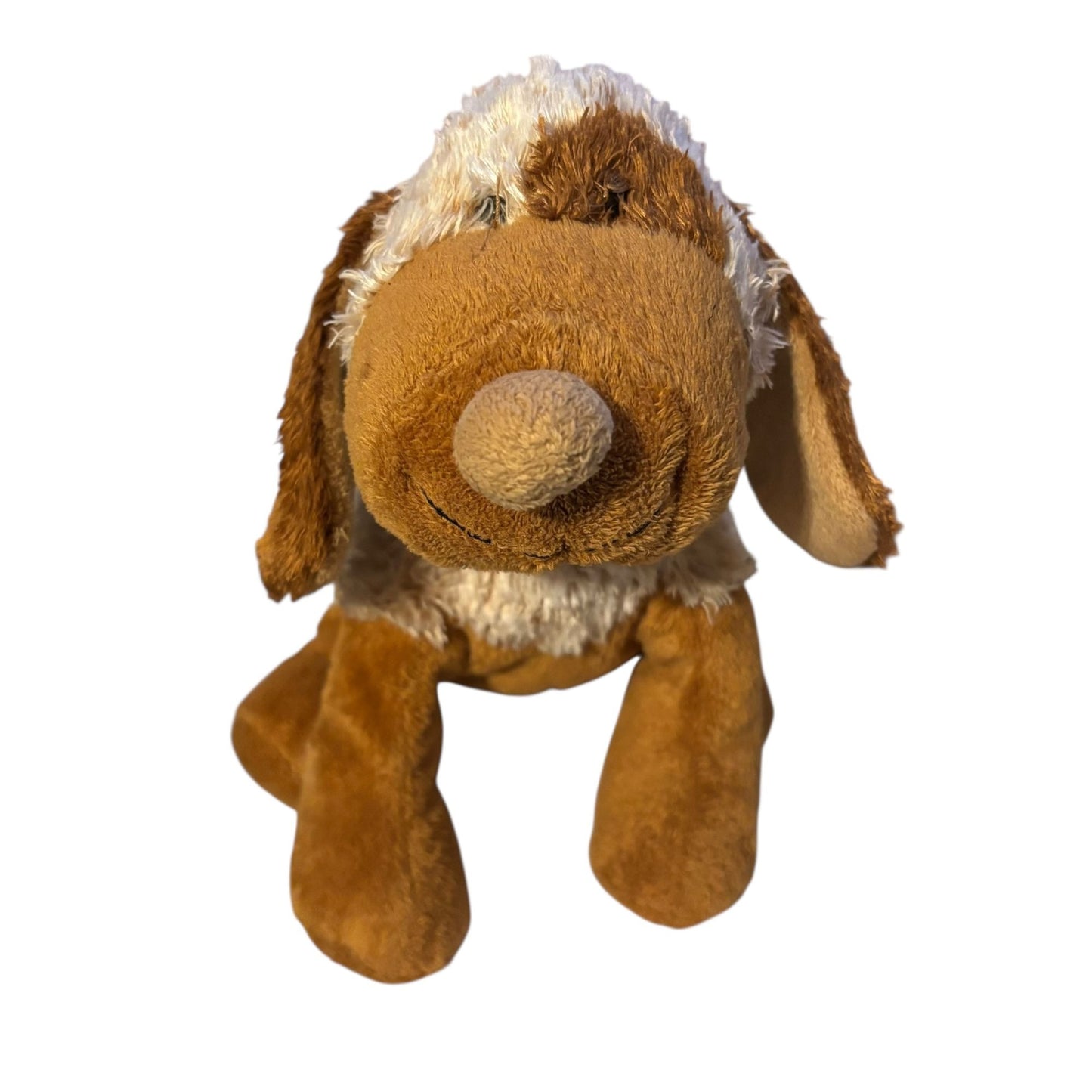Classic Ganz Choco Cheeky Dog Webkins Plush Brown Cream Stuffed Animal HM694