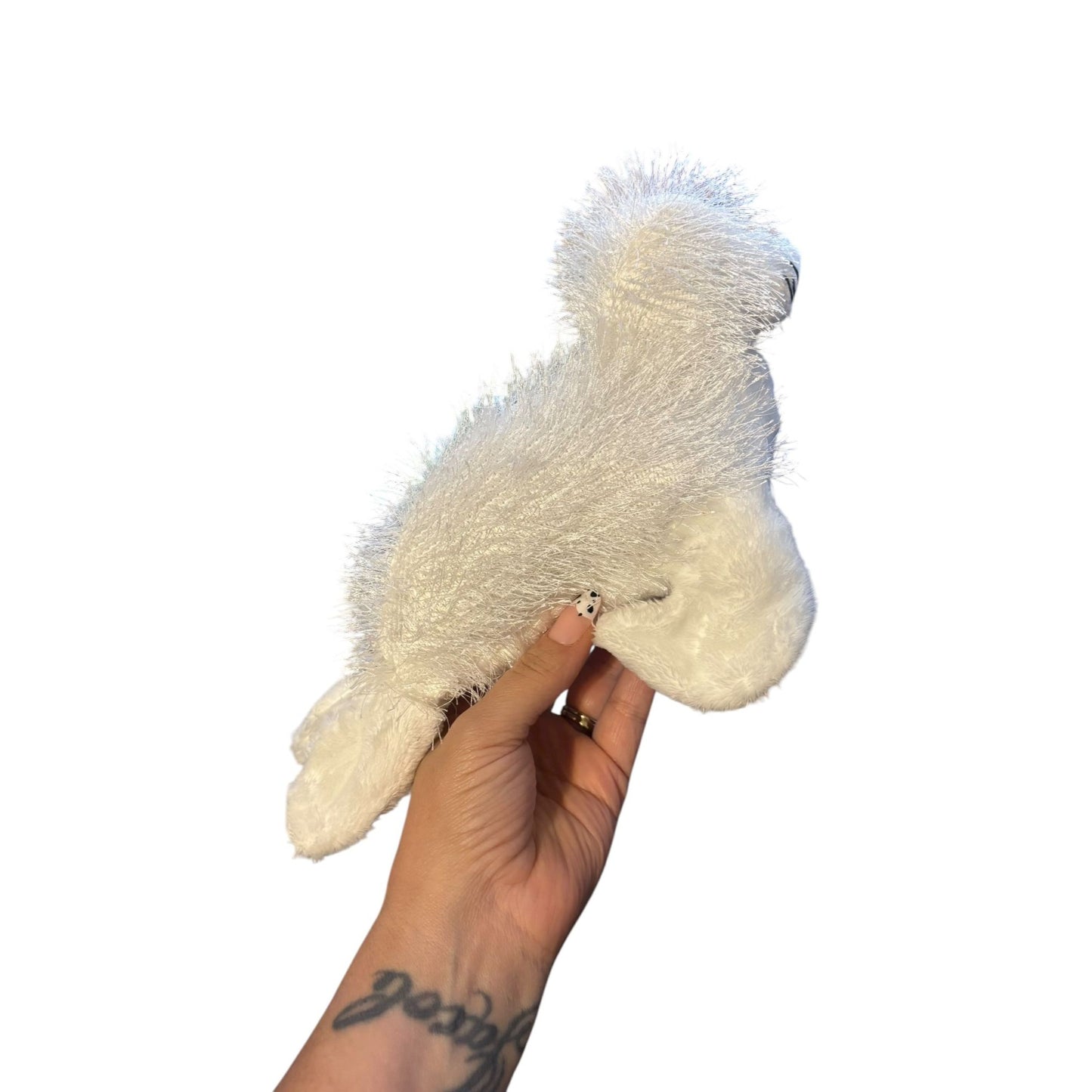 Ganz White Arctic Seal Plush Toy 10 in HM023 Webkins Stuffed Animal Retired