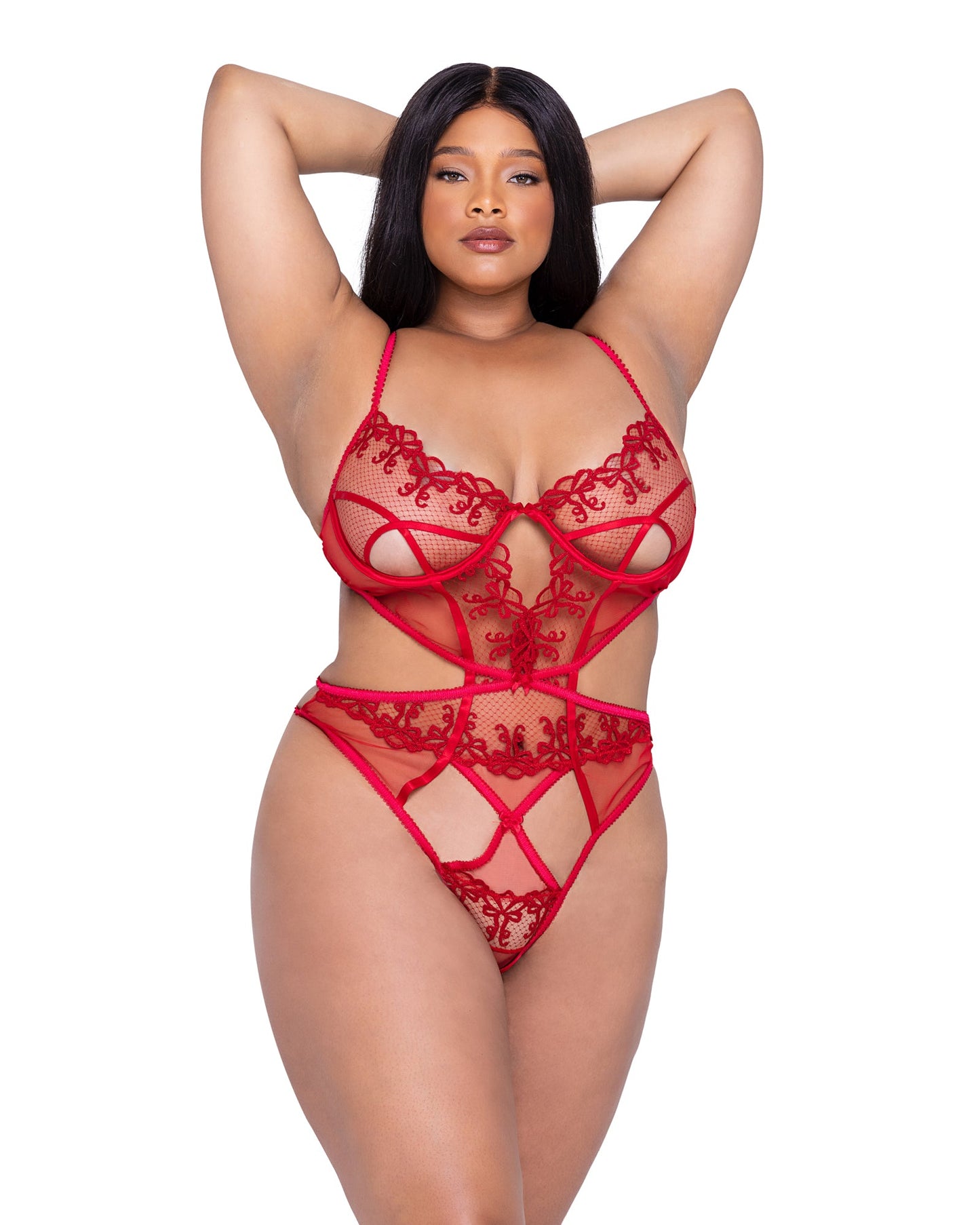 LI640 - Rouge Bow Teddy