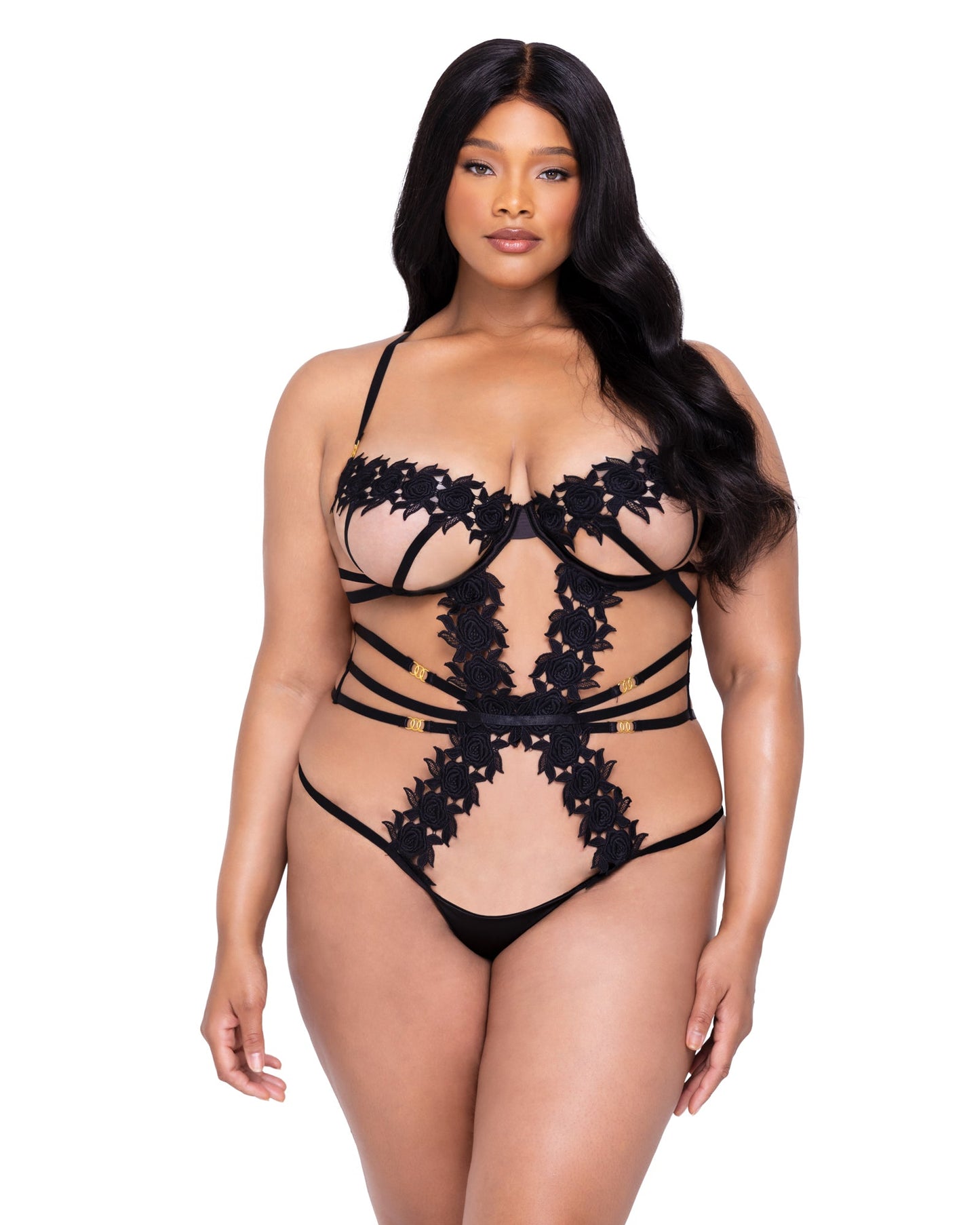 LI646 - Ebony Rose Teddy